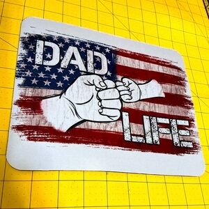 Hand pressed Sublimation Mouse Pad, Brand New!
